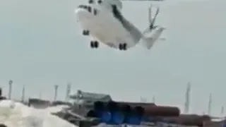 Giant Mi-26 Crash