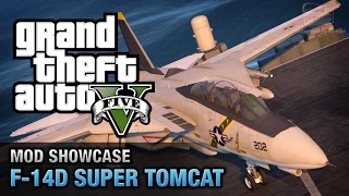 GTA 5 PC - Grumman F-14D Super Tomcat [Mod Showcase]