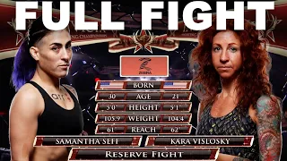 BONUS FIGHT | Invicta FC Phoenix Tournament | Seff vs Vislovsky | June 11, 2021