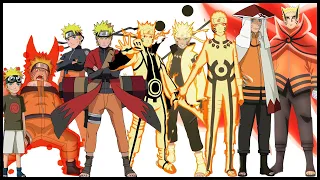 All Forms and Evution Naruto Uzumaki | Ninja World |