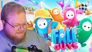 T2x2 ИГРАЕТ В FALL GUYS