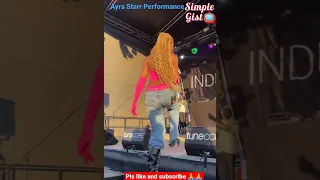 Ayra Starr Performed At HypeFestival Germany