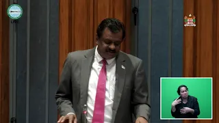 Fijian Minister for Employment, Hon. Parveen Kumar Bala response on the 2020-2021 National Budget.