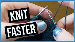 HOW TO KNIT FASTER | english style