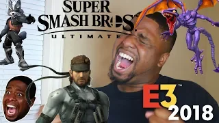 How SMASH players REACTED to Super Smash Bros Ultimate Reveal at E3 2018