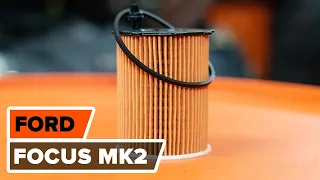 Как заменить моторное масло и масляный фильтр на FORD FOCUS MK2 [ВИДЕОУРОК AUTODOC]