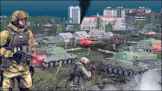 UKRAINIAN SPRING OFFENSIVE - CHALLENGER 2 vs T-14 ARMATA TANK