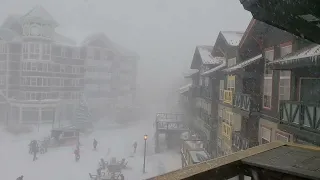 Snowshoe, WV  Blizzard Conditions 1/16/2022