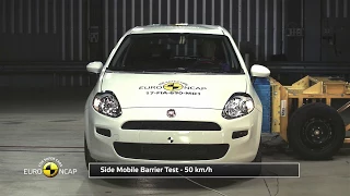 Euro NCAP Crash Test of Fiat Punto