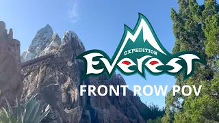 Expedition Everest - Front Row POV | Disney's Animal Kingdom