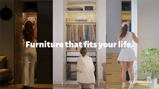 Personalize Your Wardrobe Space with Modifine: INTERMEBLE's Modular System