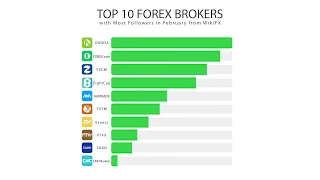 forex trading for beginners 丨 WikiFX released most followed Forex broker chart in February 2019