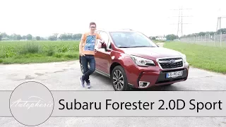 Subaru Forester 2.0D Sport Lineartronic Fahrbericht / Der Klassiker mit Boxer-Diesel - Autophorie