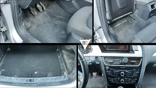 Audi A4 2008 Deep Cleaning | Insane Satisfying Detail Transformation!- Interior Car Detailing Ep #10