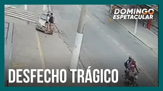 O último beijo: imprudência de motorista transforma passeio romântico em tragédia em SP