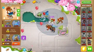 Bloons Tower Defense 6 | Rake | Easy - Standard | Primary Only | Deflation | No Lives Lost