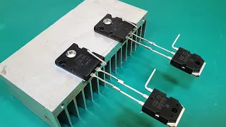 How to make a simple inverter 1700W, Microwave transformer, creative prodigy #148