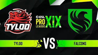 TYLOO vs. Falcons - Map 2 [Vertigo] - ESL Pro League Season 19 - Group B