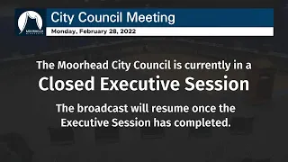 City of Moorhead - City Council Meeting Feb 28, 2022