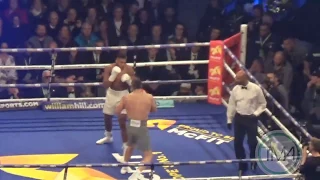 ANTHONY JOSHUA VS WLADIMIR KLITSCHKO ROUND 1 [HD]