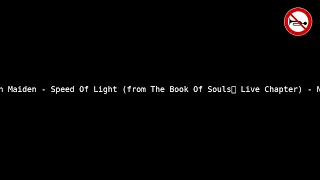 Iron Maiden - Speed Of Light (The Book Of Souls: Live Chapter) - No Vocals