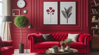 Red Sofa Living Room Ideas  Stylish Red Interior Tips by Danuse Home Decor