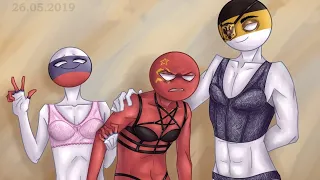 ~И как мы в ЭТОМ спасём мир?! ~ОЗВУЧКА КОМИКСОВ "COUNTRYHUMANS" #38