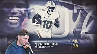 Rugby Player Reacts to TYREEK HILL (WR, Dolphins) #7 The Top 100 NFL Players of 2023