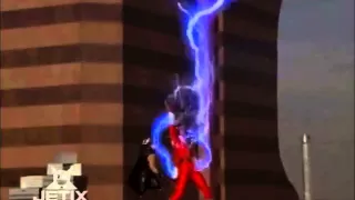 Power Rangers Time Force - Ransik Kills Alex/Red Ranger ('Force From The Future' Premiere Episode)