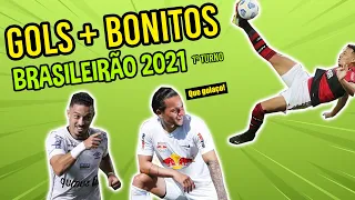 OS GOLS MAIS BONITOS DO BRASILEIRÃO 2021 (1º TURNO)