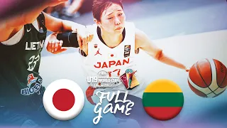 Japan v Lithuania | Full Basketball Game | FIBA U19 Women's Basketball World Cup 2023