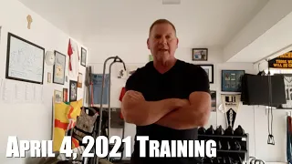 One of My Olympic Lifting Sessions | April 4, 2021