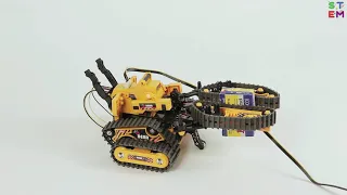 Робот-вездеход, конструктор на батарейках, STEM-конструктор CIC 21-536N