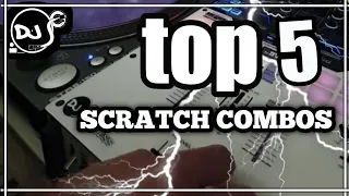 How To Scratch with Crossfader - Top 5 Combo's