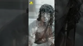 The Evolution Of John RAMBO. Epic movie.#thenandnow Stallone. #shorts