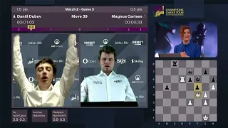 Dubov - Carlsen | Prendersi Gioco del Campione del Mondo di Scacchi