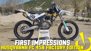 2023 Husqvarna FC 450 Rockstar Edition | First Impressions