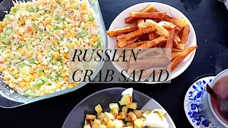 RUSSIAN CRAB SALAD (w/ homemade mayo) ┃THE EXPERIMENT KITCHEN ™