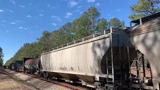 CSX Local F772-21 heads through Congaree, SC on the Eastover Sub w/ the Spirit of Grafton leading