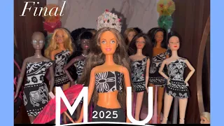 Miss Barbie doll universe 2025 final competition #barbie #missuniverse