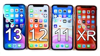 iPhone 13 vs 12 vs 11 vs XR!