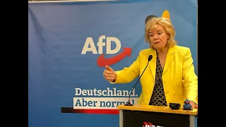 Erika Steinbach in Karlsruhe