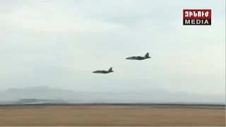 Երիտասարդ օդաչուների ստուգողական թռիչքներ Գյումրիի ավիացիոն զորամասում