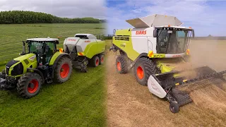 The Best of Claas Tractors and Combines! | New Zealand Farming