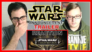 Star Wars: High Republic Announcement Trailer REACTION!