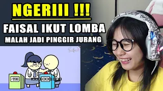 JAWABAN FAISAL PINGGIR JURANG !!! AKU DIBIKIN NANGIS SAMA OCEHAN TONO !!! | REACTION SANTOON TV