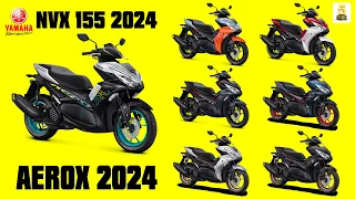 CỰC PHẨM YAMAHA NVX 2024 (AEROX 2024) RA MẮT ▶️ THIẾT KẾ KHIẾN AIRBLADE 160 LU MỜ 🔴 TOP 5 ĐAM MÊ