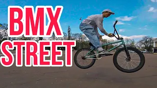 КАТАНИЕ на БМХ по УЛИЦАМ ГОРОДА|БМX ВИДЕО|BMX VLOG|BMX STREET|GOPRO BMX