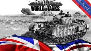 World of tanks-Batalla con el Churchill VII