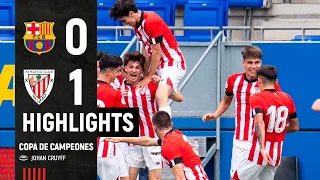 ⚽ Resumen I FC Barcelona 0-1 Athletic Club I Laburpena I 1/4 Vuelta Copa de Campeones Juvenil